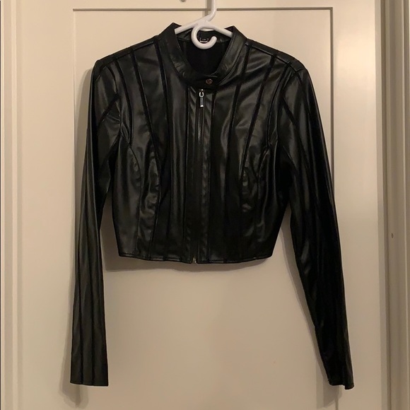 Guess Jackets & Blazers - Leather Jacket